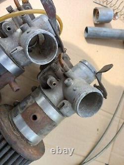Mikuni carbs, filters and throttle twist grip incomplete
