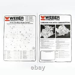 Weber genuine DCOE DCO/SP carb carburettor top mount throttle linkage kit LP1000