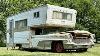 Will It Run After 50 Years Rare Abandoned Motorhome 1960 Lincoln Continental Camper Restored