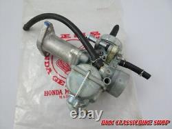 Ensemble carburateur NOS HONDA CB160 CB96 Carb RH P/N 16100-217-000 Japon AUTHENTIQUE