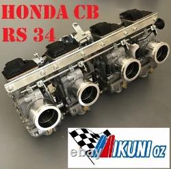Honda Dohc Cb1100, Cb900, Cb750 Mikuni Carburetor Rs34 Kit Carb Smoothbore