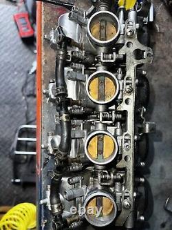 Kawasaki ZXR400L Carbs Carburettors translates to 'Carburateurs de Kawasaki ZXR400L Carbs' in French.
