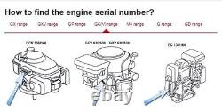 Véritable carburateur de moteur pour GCV530 GXV530 DXA DXA1 EXA1 QEA3 16100-Z0A-815