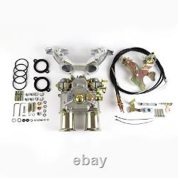 Véritable kit carburateur Weber 45DCOE pour MGB incluant collecteur et double câble de liaison