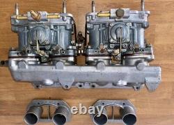 Véritables carburateurs SOLEX C40 PII6 en paire pour Fiat 124
